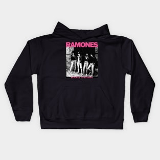 Ramones Band's Iconic Symbols Gabba Gabba Hey Kids Hoodie